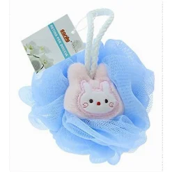 SPUGNA RETINA PER DOCCIA BAGNO SPUGNETTA A RETE CON ANIMALETTI PELLE CORPO 10685