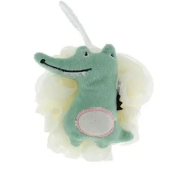 SPUGNA RETINA PER DOCCIA BAGNO SPUGNETTA ESFOLIANTE PELLE CORPO CON ANIMALE PELUCHE 87248