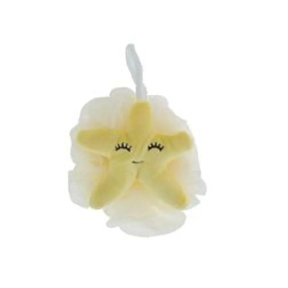 SPUGNA RETINA PER DOCCIA BAGNO SPUGNETTA ESFOLIANTE PELLE CORPO CON ANIMALE PELUCHE 87248