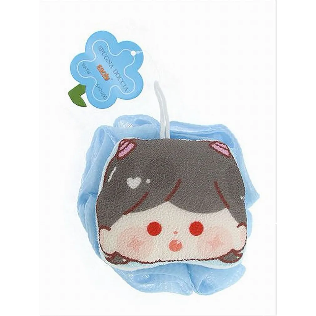 SPUGNA RETINA PER DOCCIA BAGNO SPUGNETTA A RETE ANGELO DIAVOLO PELLE CORPO 10749