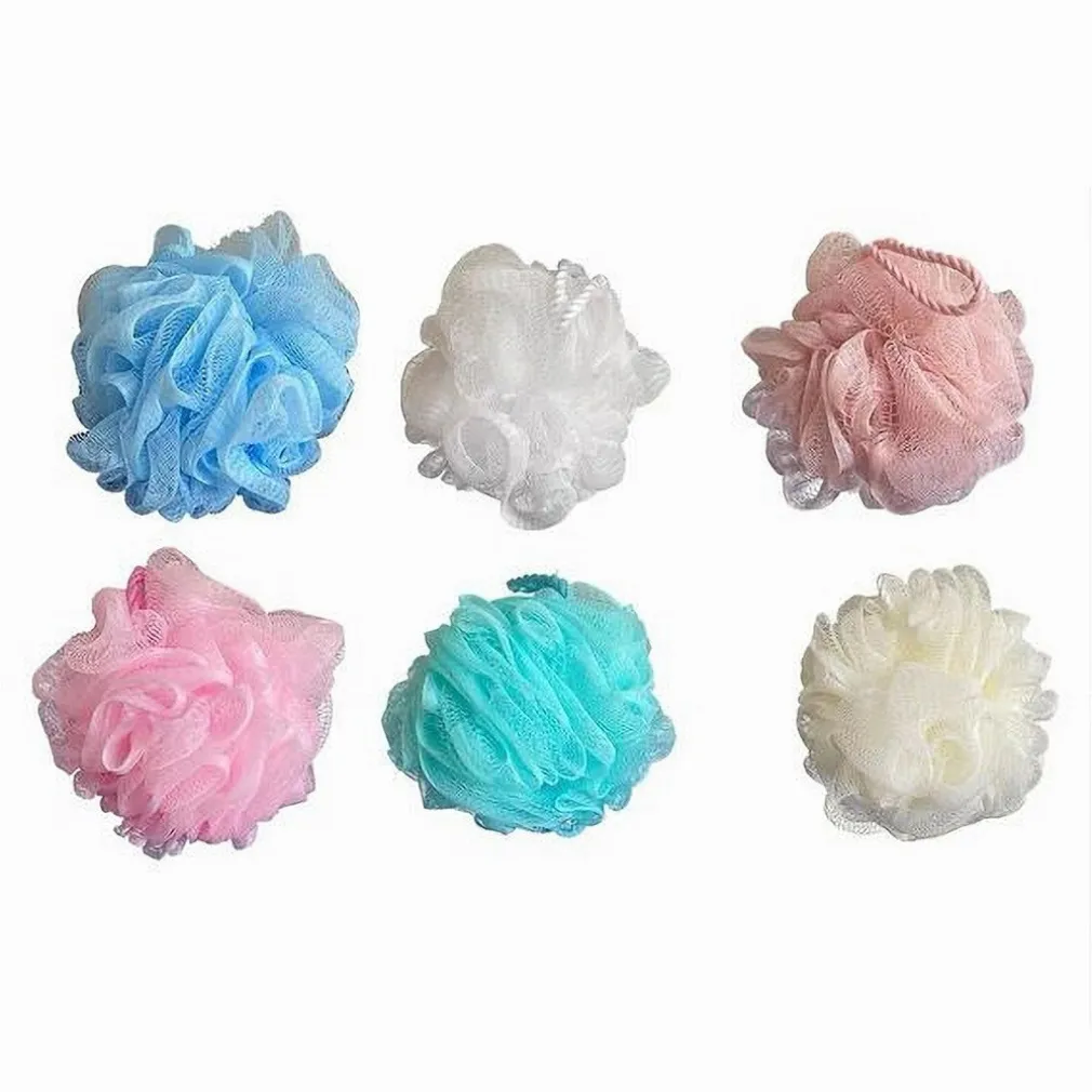 SPUGNA RETINA PER DOCCIA DA BAGNO SPUGNETTA A RETE PELLE CORPO COLORATE 79243