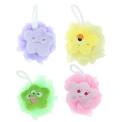 SPUGNA SPUGNETTA DOCCIA A RETE BAGNO ESFOLIANTE PELLE CORPO CON STELLA FACCIE 10781