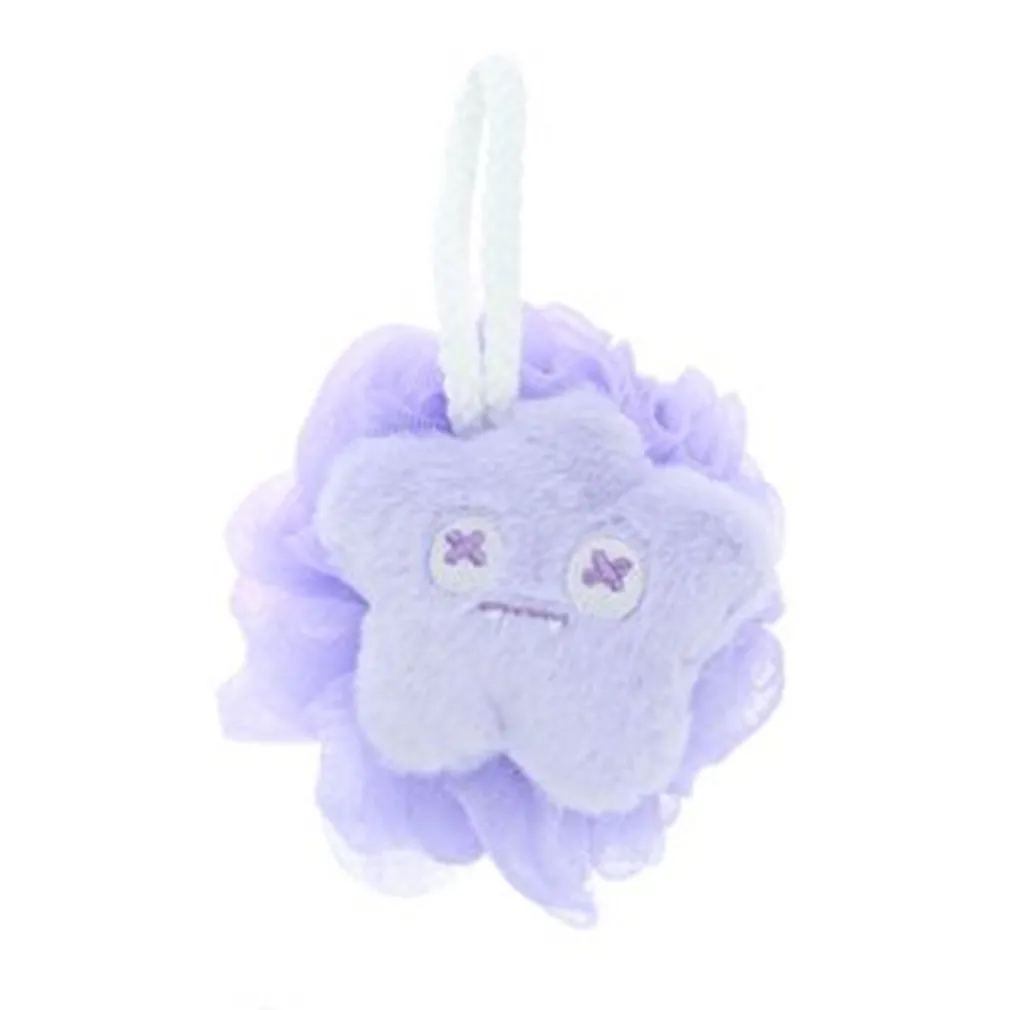 SPUGNA SPUGNETTA DOCCIA A RETE BAGNO ESFOLIANTE PELLE CORPO CON STELLA FACCIE 10781