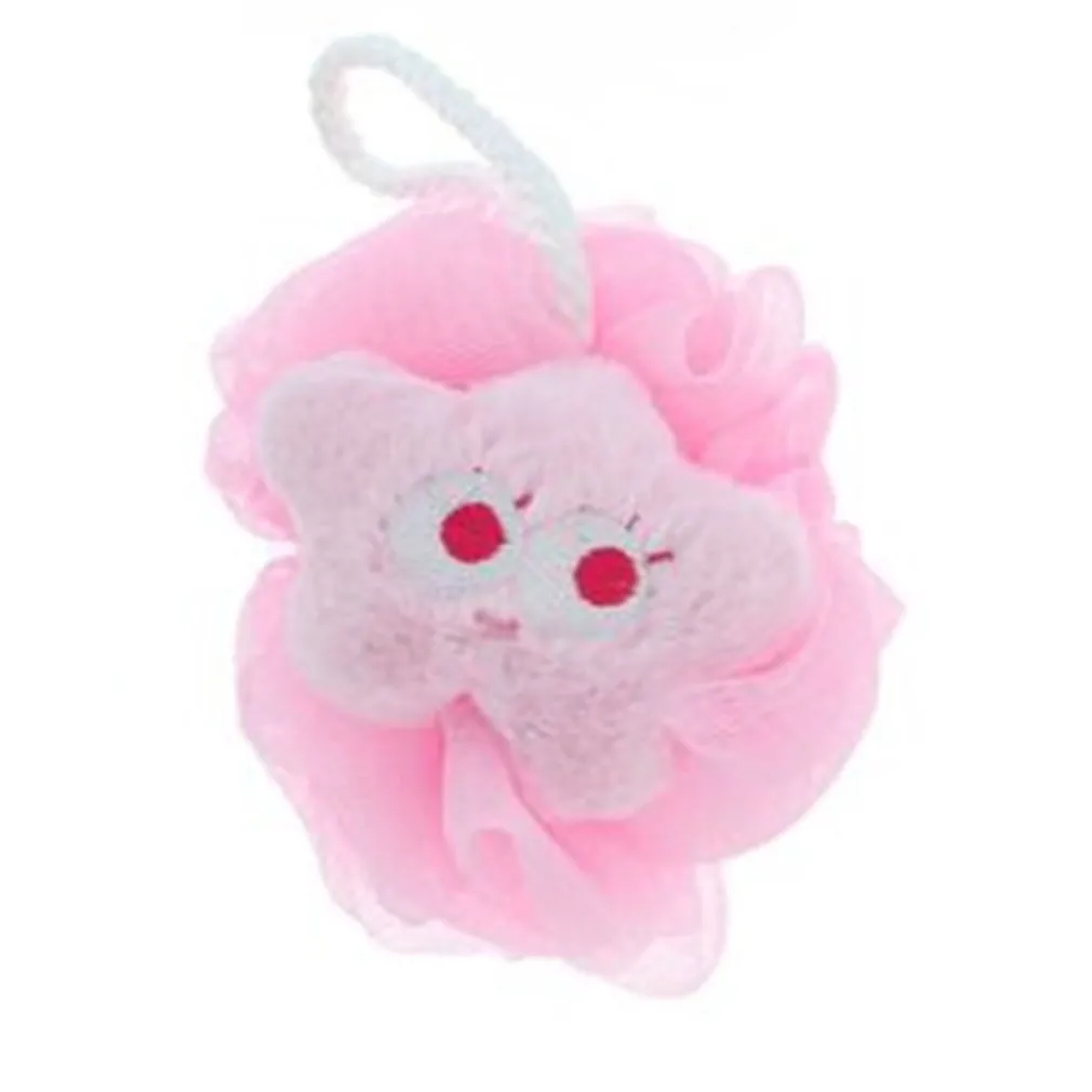 SPUGNA SPUGNETTA DOCCIA A RETE BAGNO ESFOLIANTE PELLE CORPO CON STELLA FACCIE 10781