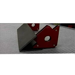 SQUADRA MAGNETICA MAGNETE PER SALDATURA SALDATRICE 45° 90° 135° 75 LB 33 KG