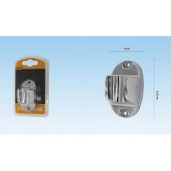 STAFFA SUPPORTO A MURO PER DOCCIA DOCCETTA SOFFIONE UNIVERSALE 3.5 X 6.5CM 52224