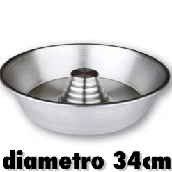 STAMPO DA FORNO RUOTO CON CONO CIAMBELLE CASATIELLI BAKERY TORTE RUSTICI CM.34