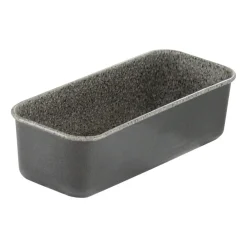 STAMPO FORMA PLUMCAKE TEGLIA IN ALLUMINIO ANTIADERENTE EFFETTO PIETRA 30X11XH7CM 037050M