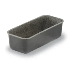 STAMPO FORMA PLUMCAKE TEGLIA IN ALLUMINIO ANTIADERENTE EFFETTO PIETRA 30X11XH7CM 037050M