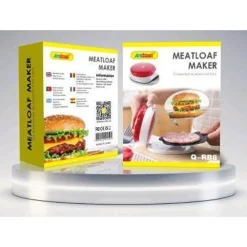STAMPO PRESSA MACCHINA MANUALE PER HAMBURGHER POLPETTONE CARNE MACINATA Q-RB8