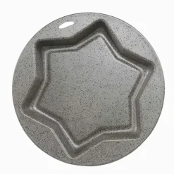 STAMPO TEGLIA FORMA DI STELLA 32 CM PER TORTA DOLCI IN ALLUMINIO ANTIADERENTE 026290M