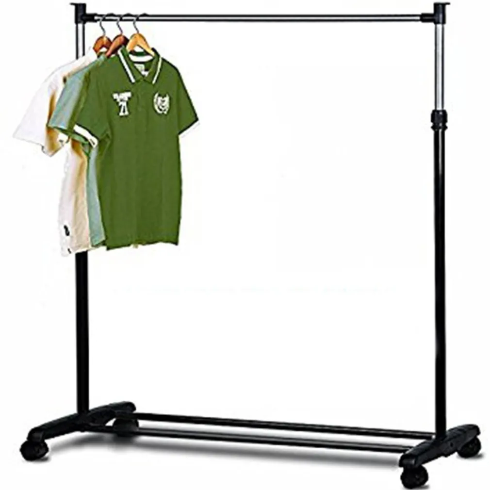 STAND APPENDIABITI ALLUNGABILE TELESCOPICO SINGOLO CON RUOTE 70 - 160 CM