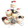 STAND SUPPORTO ESPOSITORE PER CUPCAKES DOLCI DOLCETTI 13 POSTI IN METALLO