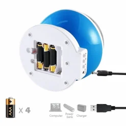 STAR MASTER LAMPADA PROIETTORE LUCI LED EFFETTO CIELO STELLATO COLORE NOTTE 5V