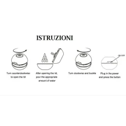 STAR MASTER UMIDIFICATORE DIFFUSORE AROMI LAMPADA LED RGB PROIETTORE DI STELLE