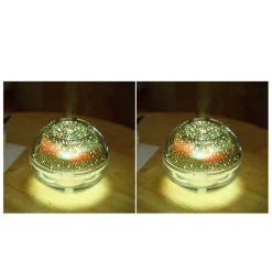 STAR MASTER UMIDIFICATORE DIFFUSORE AROMI LAMPADA LED RGB PROIETTORE DI STELLE