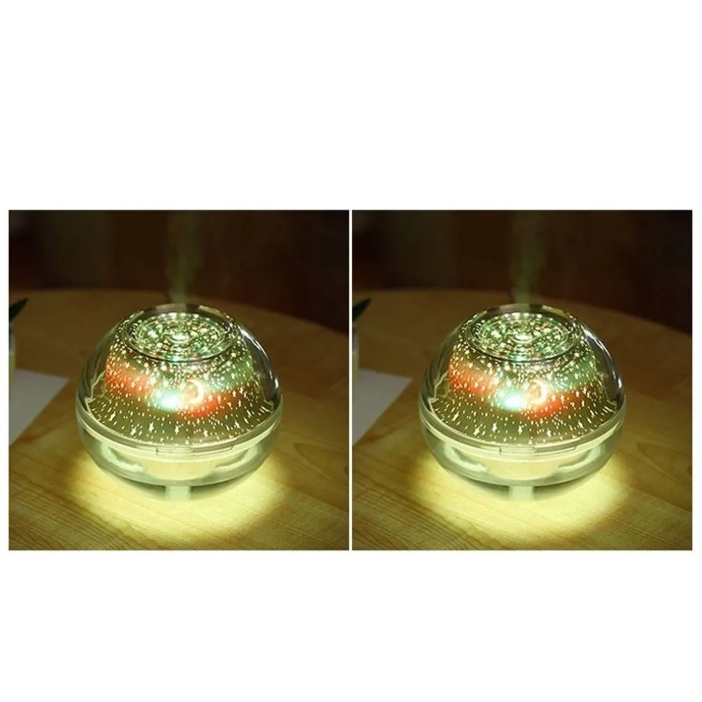 STAR MASTER UMIDIFICATORE DIFFUSORE AROMI LAMPADA LED RGB PROIETTORE DI STELLE