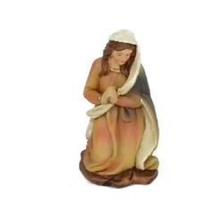 STATUINA MADONNA 8.5CM PER PRESEPE IN RESINA DECORO NATALE NATALIZIO NATIVITA'