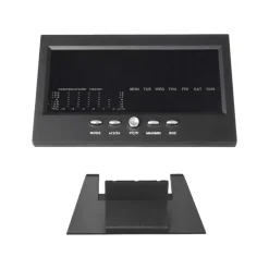 STAZIONE METEO IGROMETRO OROLOGIO SVEGLIA DA TAVOLO DISPLAY LCD COLOR SENZA FILI