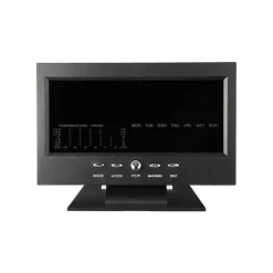 STAZIONE METEO IGROMETRO OROLOGIO SVEGLIA DA TAVOLO DISPLAY LCD COLOR SENZA FILI