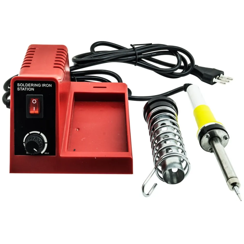 STAZIONE SALDANTE SALDATURA A STAGNO ANALOGICA SALDATORE 40W/8W CON 3 PUNTE JLT1