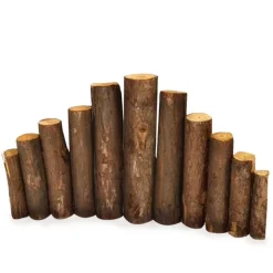 STECCATO IN LEGNO PALISADE MISURE PRODOTTO 26 X 45 X 5 CM DECORAZIONI NATALIZIE