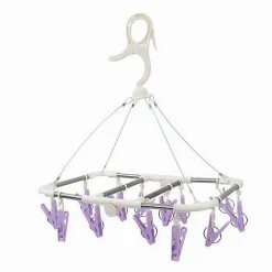 STENDIBIANCHERIA 14 PINZE MOLLETTE PIEGHEVOLE STENDINO BIANCHERIA ASCIUGATURA 79539