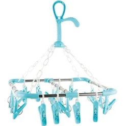 STENDIBIANCHERIA ASCIUGATRICE CALZINO SLIP STENDINO CON MOLLETTE BUCATO GANCIO