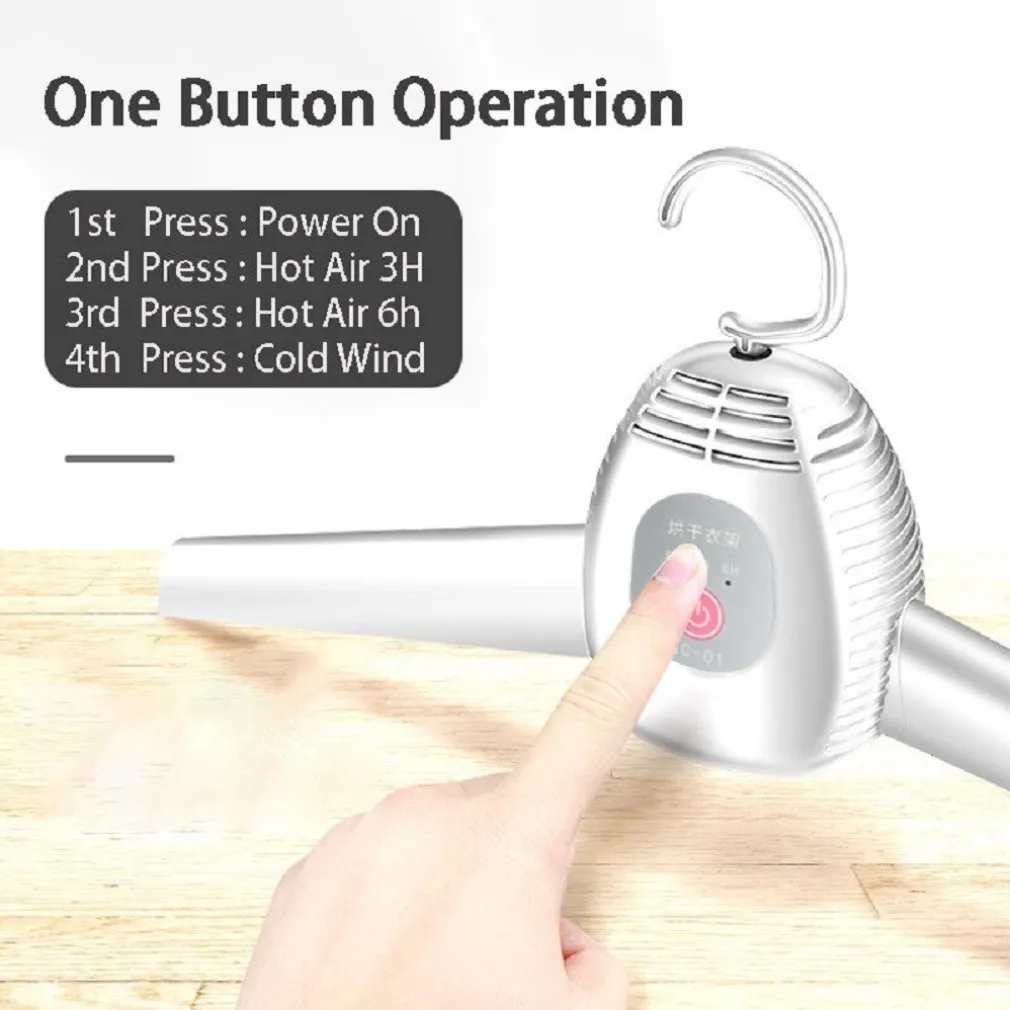 STENDIBIANCHERIA ELETTRICO PORTATILE ASCIUGATRICE APPENDIABITI RIMOVIBILE CASA