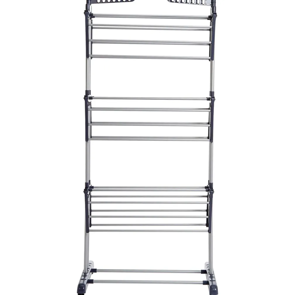 STENDIBIANCHERIA VERTICALE A TORRE PIEGHEVOLE A TORRE SALVASPAZIO 3 PIANI RUOTE
