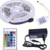 STRIP LED BOBINA 5 METRI RGB 24V SMD 5050 MULTICOLOR 16W/M IP65 300 LED STRISCIA