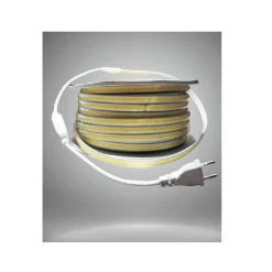STRISCE LED COB GOMMATA 220V 14W/M 1400LM/M IP65 BOBINA 50 METRI