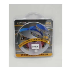 STRISCIA FLESSIBILE STRIP LED MODELLABILE 5MT SMD 2835 VARI TONI LUCE 2835-12V-S