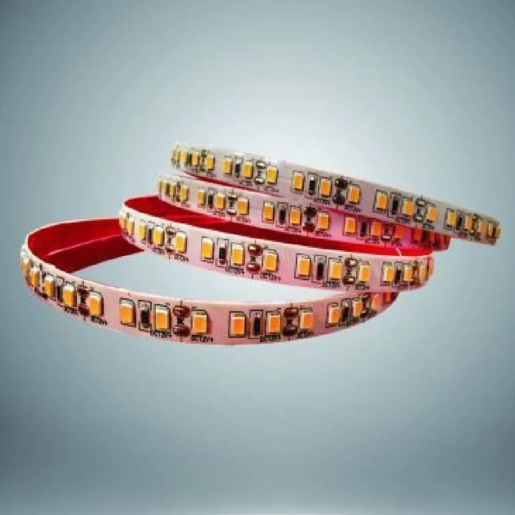 STRISCIA LED 2835 STRIP BOBINA 10 METRI 24VOLT 100 WATT ADESIVO 2835-24V-10M-120