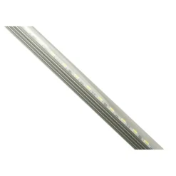 STRISCIA LED BARRA RIGIDA PROFILO ALLUMINIO COPERTURA PLEXIGLASS 2MT M METRI