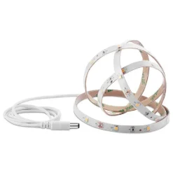 STRISCIA LED CON SENSORE DI MOVIMENTO LUCE BIANCA 6000K ARMADI BORDO LETTO 12V 0,5A