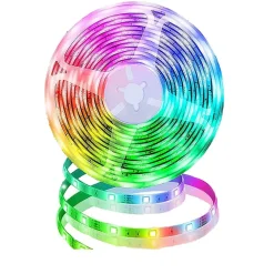 STRISCIA LED DIGITALE INTELLIGENTE WIFI KIT 3MT 10W SINCRONIZZAZIONE MUSICA XZ-D033