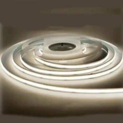 STRISCIA LED FLESSIBILE STRIP LED COB 24V 10MT LUCE FREDDA CALDA NATURALE 24VCOB