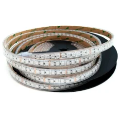 STRISCIA 600LED IMPERMEABILE IP68 DIMMERABILE LUCE MULTICOLORE RGB 75W 24V ESTERNI