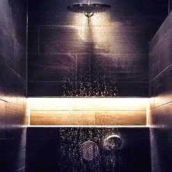 STRISCIA LED IP68 COB FLESSIBILE NEON DIMMERABILE 24V LUCE BOX DOCCIA BAGNO VASCA