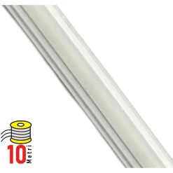 STRISCIA LED SMD 2025 M0NOCOLORE 280LED/MT DC 24V SUBACQUEA IP68 BOBINA 10MT 3528-ES24V