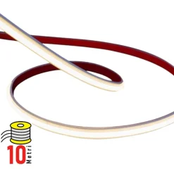 STRISCIA LED SMD 2025 M0NOCOLORE 280LED/MT DC 24V SUBACQUEA IP68 BOBINA 10MT 3528-ES24V