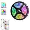 STRISCIA LED SMD5050 IP20 12V 5 MT DIGITALE LUCE RGB TELECOMANDO W5050R-12-60-IC