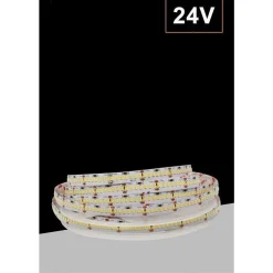 STRISCIA LED 24V 238D 5 MT SMD2835 1650LM 15W IP20 3 COLORAZIONI LUCE 24V-238-3C