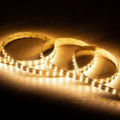 STRISCIA STRIP 2400 LED 2835 24V 10 METRI 160W LUCE FREDDA CALDA NATURALE 24V-240-10