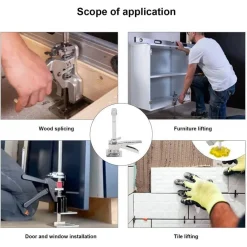 STRUMENTO SOLLEVAMENTO REGOLATORE ALTEZZA BRACCIO DI CONTROLLO ACCURATO 026