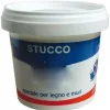 STUCCO UNIVERSALE BIANCO IN PASTA 1000GR. PRONTO ALL'USO PER RASATURA DI INTERNI MURO LEGNO SUPERFICI