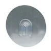 SUPPORTO BASE CON BIADESIVO ROTONDO RICAMBIO PER VENTOSA 8X1.5X8CM BAGNO CUCINA 79831