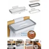 SUPPORTO BUSTE SPAZZATURA GANCIO CASSETTI ANTE MOBILI RACCOLTA RIFIUTI CUCINA