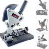 SUPPORTO DA BANCO PER MINI SMERIGLIATRICE ANGOLARE 125/115 TRONCATRICE METALLO